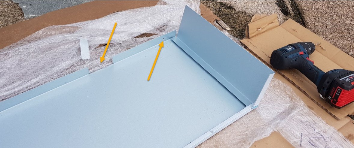 Kassett/cover panel tilpasses